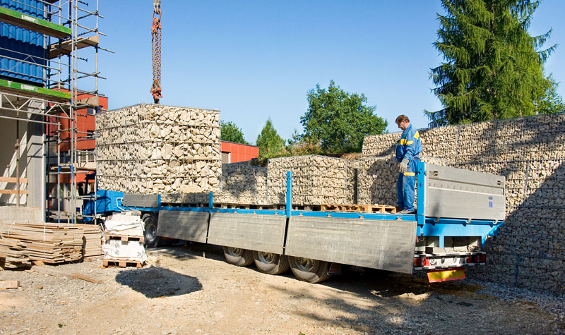 Transporte und Versetzarbeiten